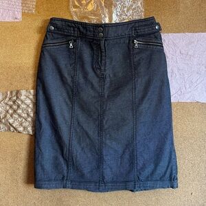 Express Charcoal Pencil Skirt